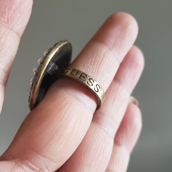 Guess gemstones  hunky round ring - Picture 2 of 7